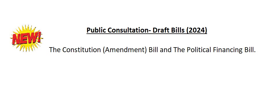 Public Consultation Draft Bills 2024